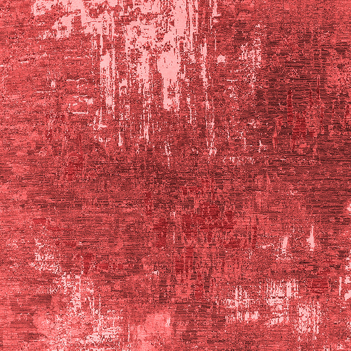 Machine Washable Oriental Red Industrial Rug, wshurb2745red