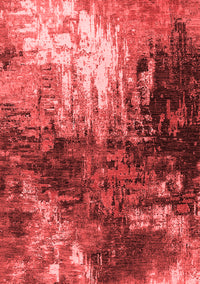 Oriental Red Industrial Rug, urb2746red