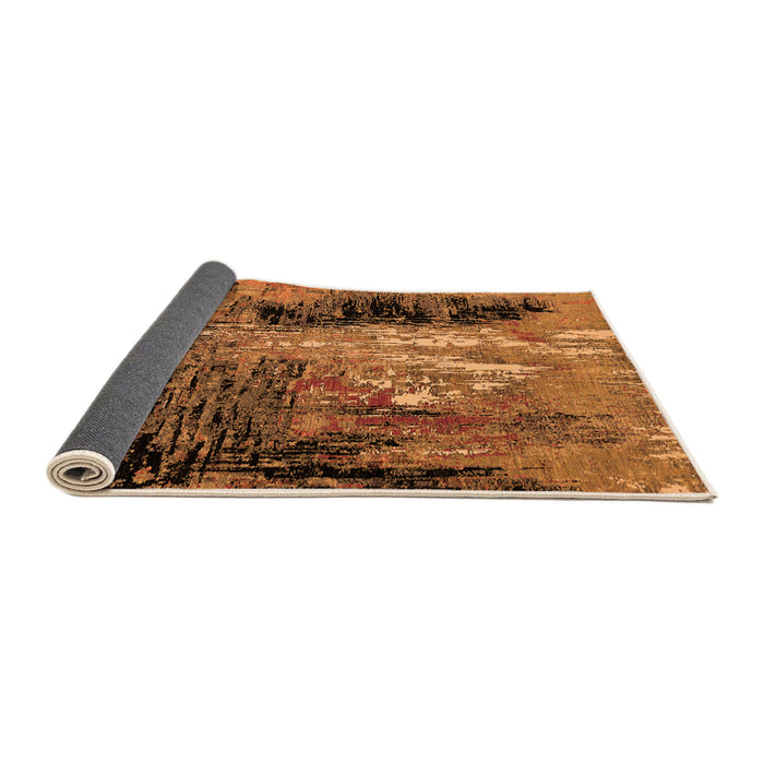 Sideview of Oriental Orange Industrial Rug, urb2747org