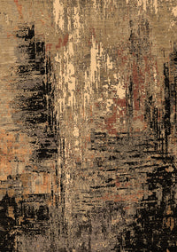 Oriental Brown Industrial Rug, urb2747brn