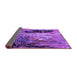 Sideview of Oriental Purple Industrial Rug, urb2747pur