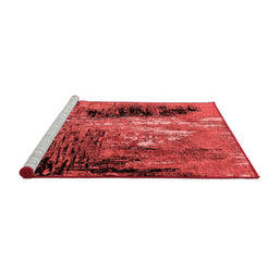Industrial Red Washable Rugs