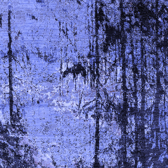 Oriental Blue Industrial Rug, urb2748blu