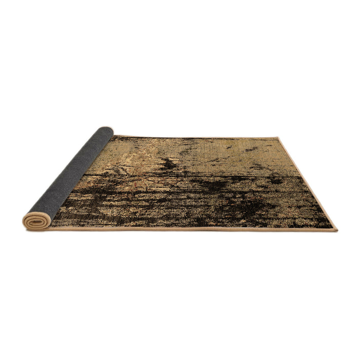Sideview of Oriental Brown Industrial Rug, urb2748brn