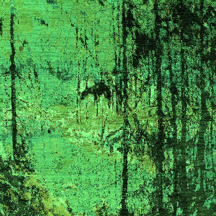 Oriental Green Industrial Rug, urb2748grn