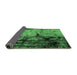 Sideview of Oriental Emerald Green Industrial Rug, urb2748emgrn