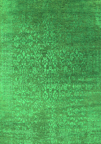 Oriental Green Industrial Rug, urb2749grn