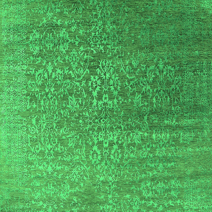 Oriental Green Industrial Rug, urb2749grn