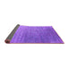 Sideview of Oriental Purple Industrial Rug, urb2749pur