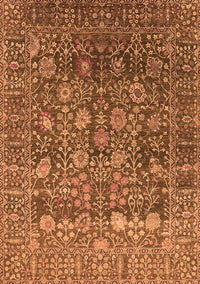 Oriental Orange Industrial Rug, urb2750org