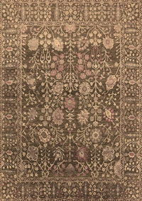 Oriental Brown Industrial Rug, urb2750brn