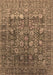 Oriental Brown Industrial Rug, urb2750brn