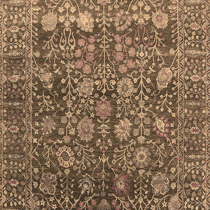 Oriental Brown Industrial Rug, urb2750brn