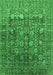 Oriental Green Industrial Rug, urb2750grn