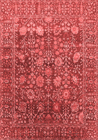 Oriental Red Industrial Rug, urb2750red