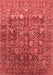 Oriental Red Industrial Area Rugs