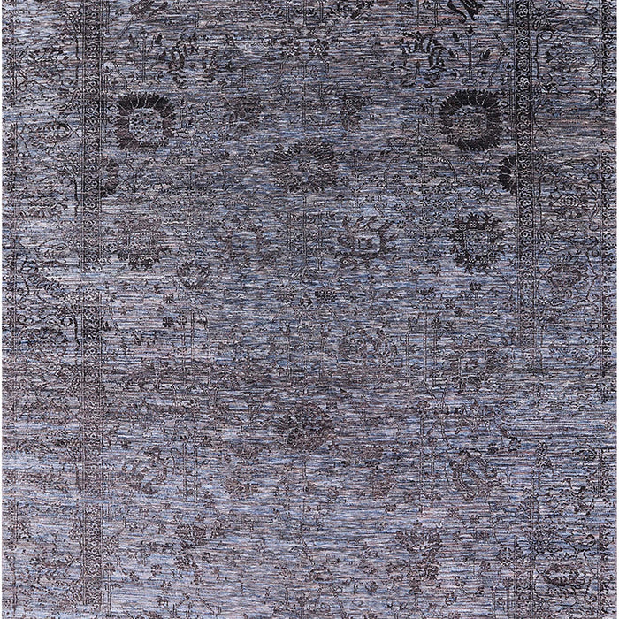 Machine Washable Industrial Modern Plum Purple Rug, wshurb2751