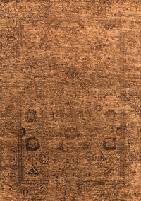 Oriental Orange Industrial Rug, urb2751org