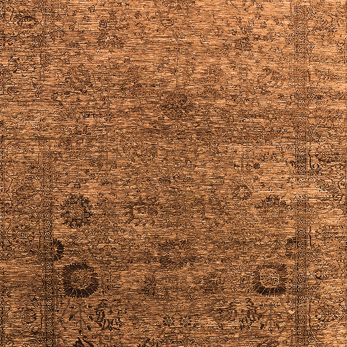 Oriental Orange Industrial Rug, urb2751org