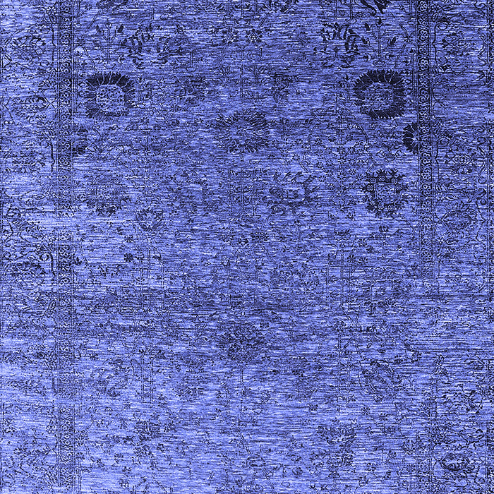 Oriental Blue Industrial Rug, urb2751blu