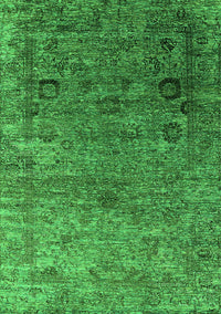 Oriental Green Industrial Rug, urb2751grn