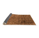 Sideview of Oriental Orange Industrial Rug, urb2751org