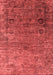 Oriental Red Industrial Area Rugs