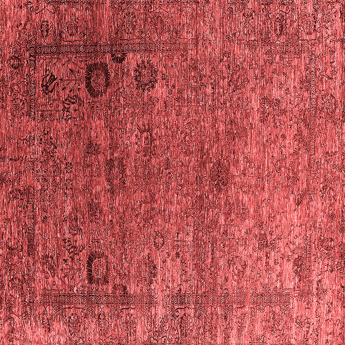 Machine Washable Oriental Red Industrial Rug, wshurb2751red