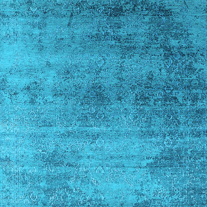 Oriental Light Blue Industrial Rug, urb2752lblu