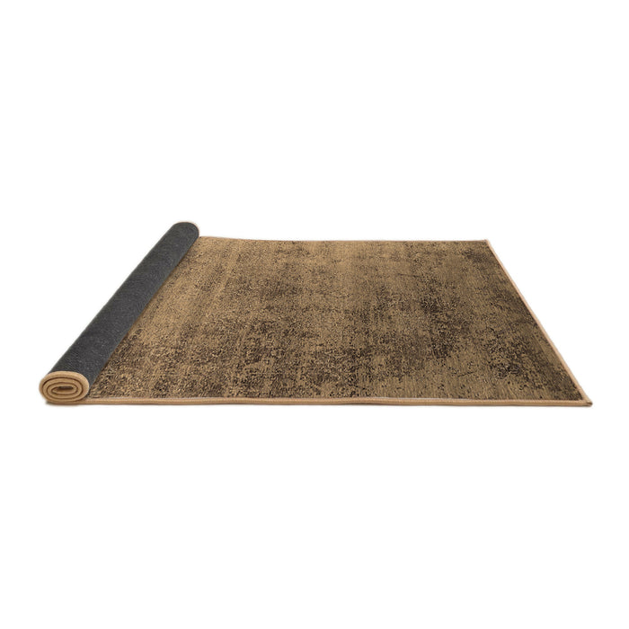 Sideview of Oriental Brown Industrial Rug, urb2752brn