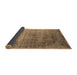 Sideview of Oriental Brown Industrial Rug, urb2752brn