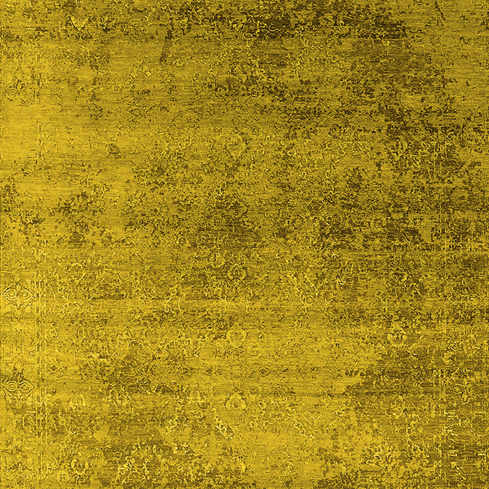 Oriental Yellow Industrial Rug, urb2752yw