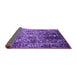 Sideview of Oriental Purple Industrial Rug, urb2753pur