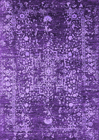 Oriental Purple Industrial Rug, urb2753pur