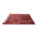 Industrial Red Washable Rugs