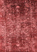 Oriental Red Industrial Area Rugs