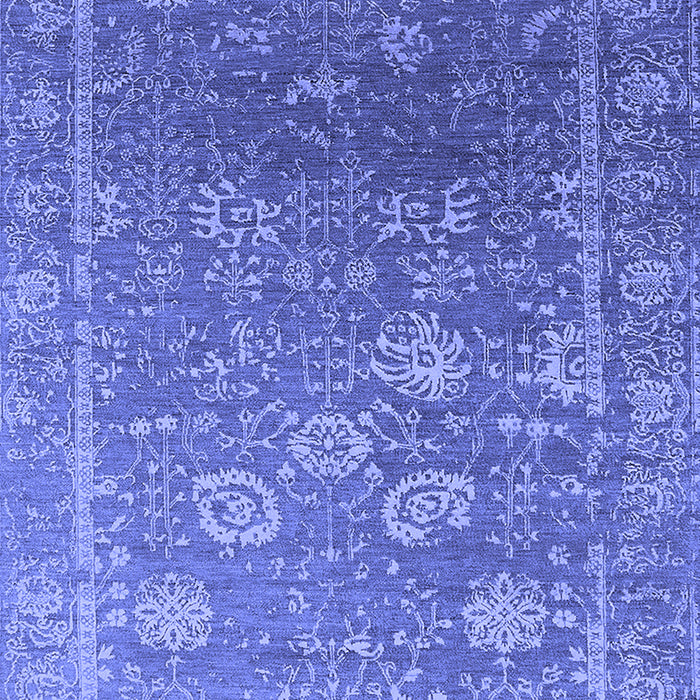 Oriental Blue Industrial Rug, urb2754blu