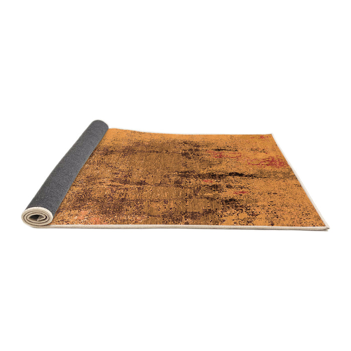 Sideview of Oriental Orange Industrial Rug, urb2755org