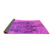 Sideview of Oriental Pink Industrial Rug, urb2755pnk