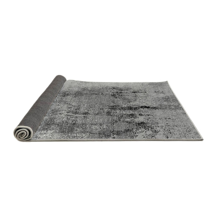 Sideview of Oriental Gray Industrial Rug, urb2755gry