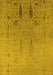 Oriental Yellow Industrial Rug, urb2756yw