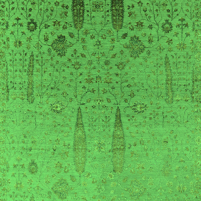 Oriental Green Industrial Rug, urb2756grn