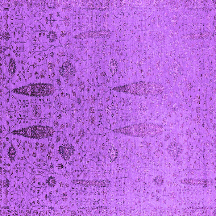 Square Oriental Purple Industrial Rug, urb2756pur