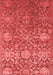 Oriental Red Industrial Area Rugs