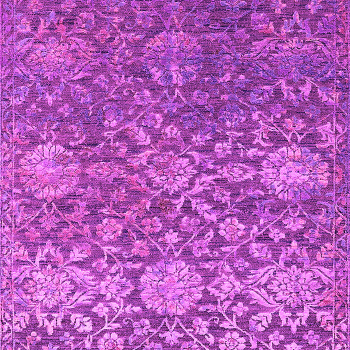 Machine Washable Oriental Pink Industrial Rug, wshurb2757pnk