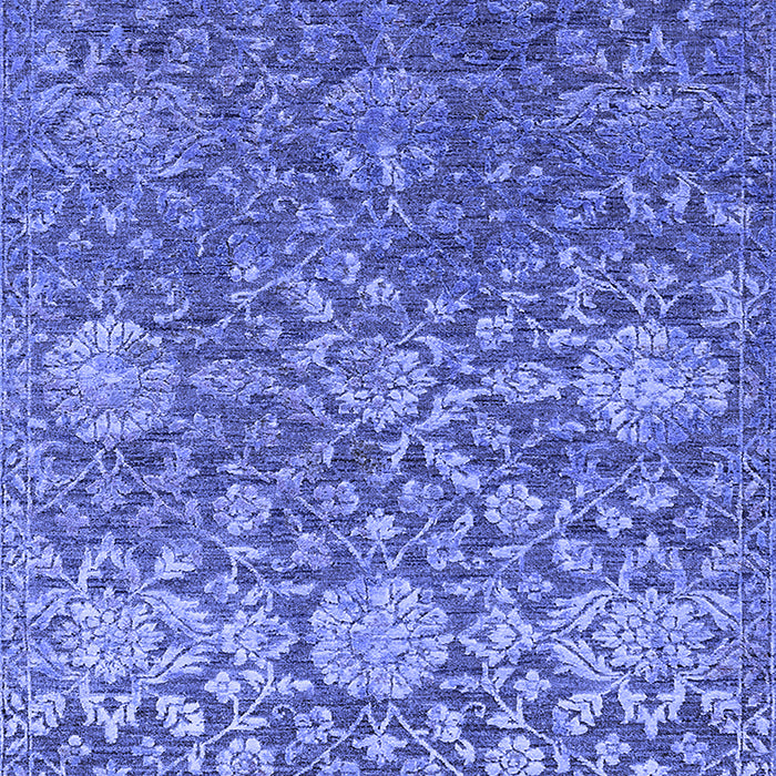 Oriental Blue Industrial Rug, urb2757blu