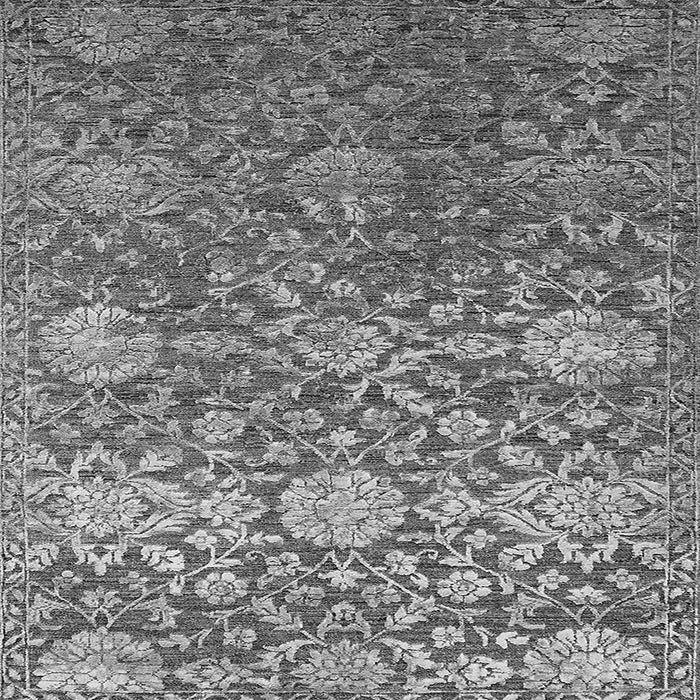 Square Oriental Gray Industrial Rug, urb2757gry