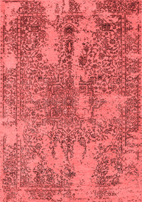 Oriental Red Industrial Rug, urb2758red