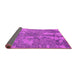 Sideview of Oriental Pink Industrial Rug, urb2758pnk