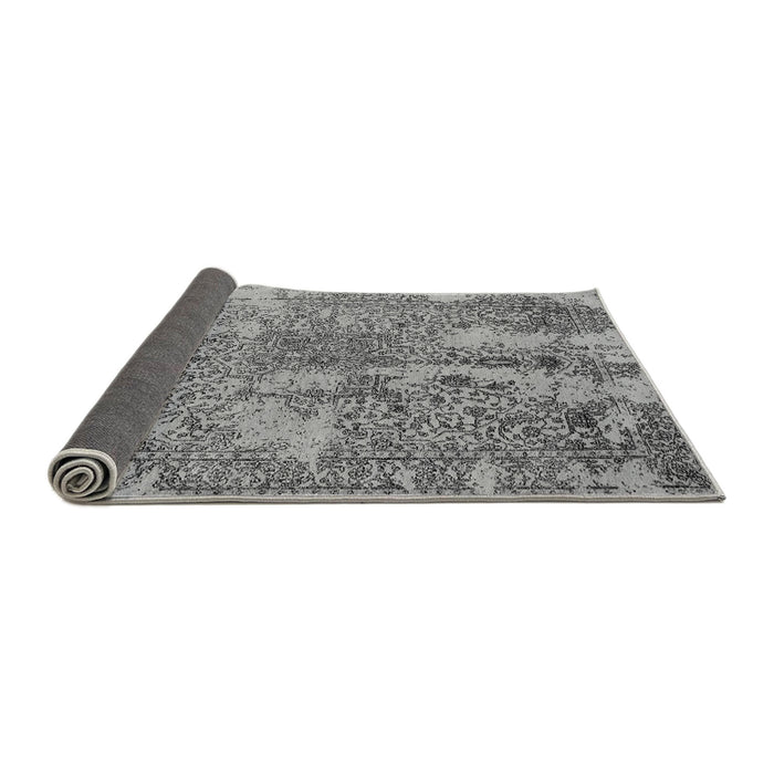 Sideview of Oriental Gray Industrial Rug, urb2758gry